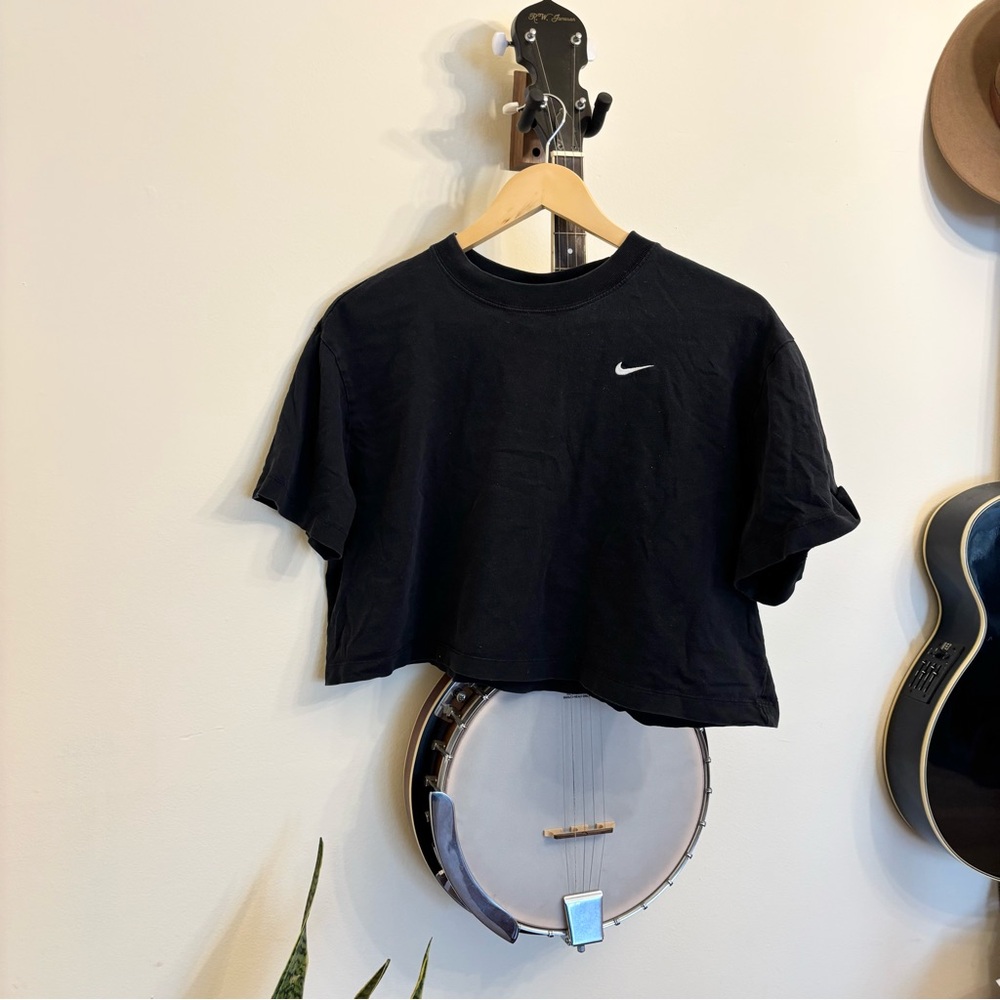 Nike Women's Classic Black Crop Top